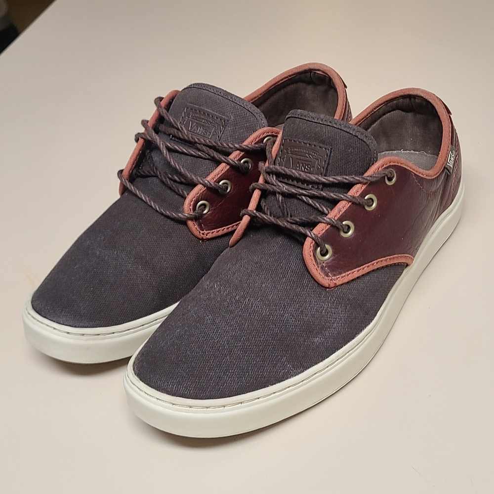 Retro Vans Ludlow Ultra Cush casual skateboard sneakers size 10 1/2 - Picture 2 of 10